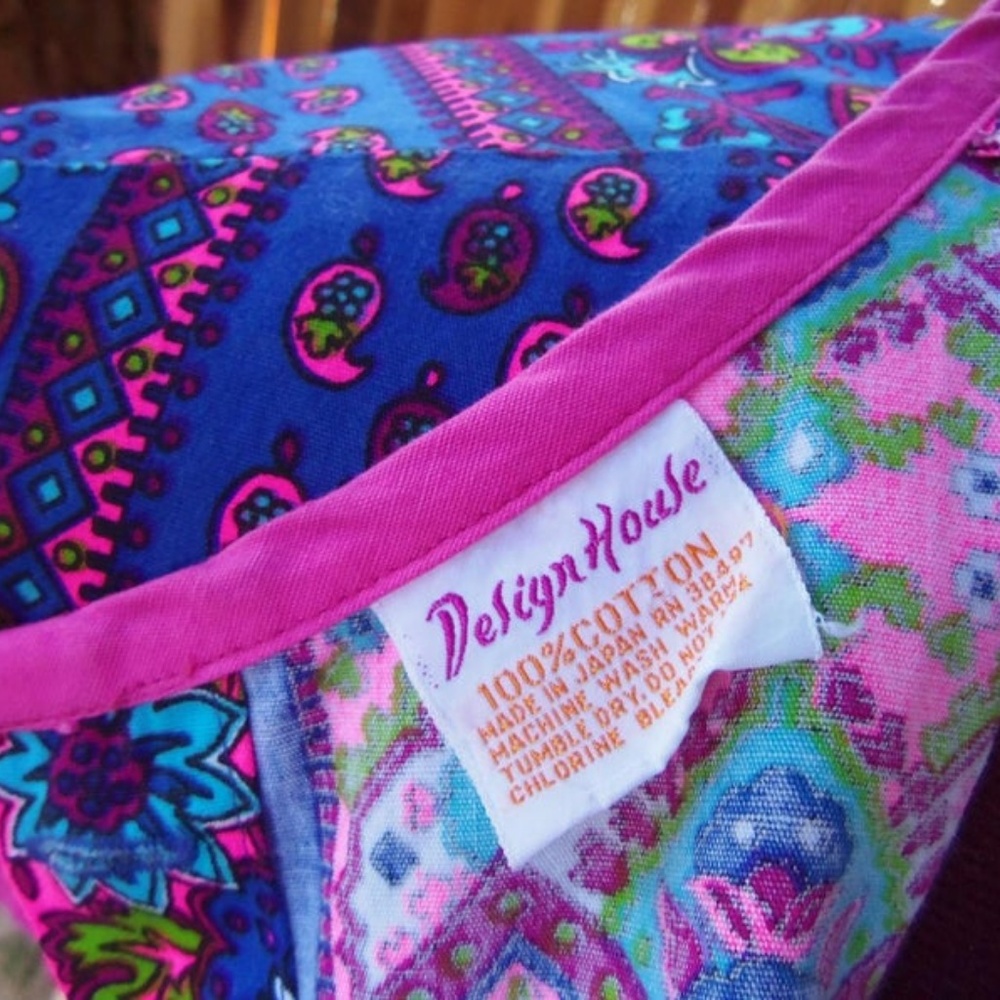 Bright Neon Vintage Mod Atomic Dress - 100% Cotton